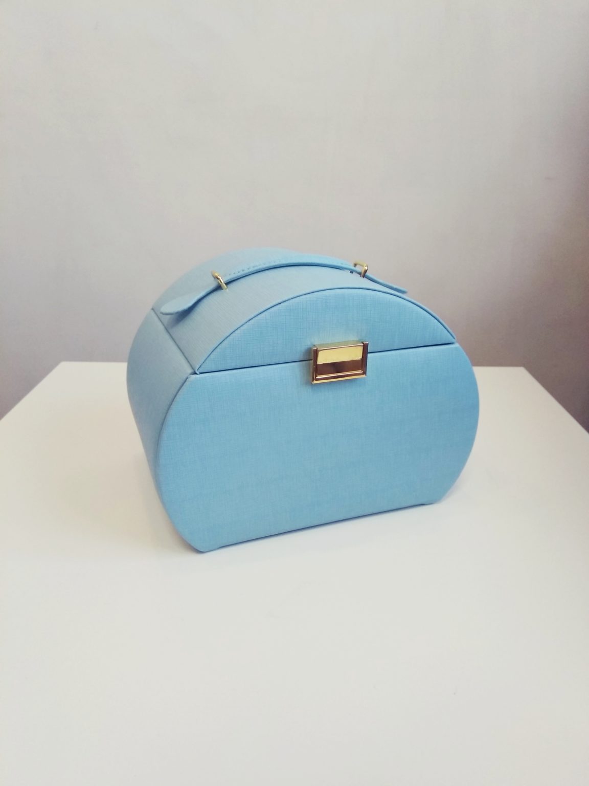 Голубая шкатулка для украшений | Шкатулки для украшений