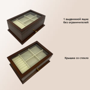 Белая шкатулка для украшений