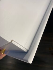 Деревянная шкатулка для украшений с 1 ящиком, белая, уценка (Копировать)