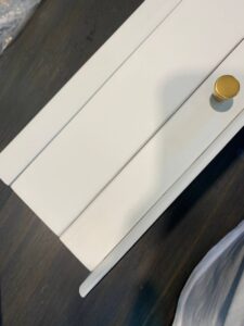 Деревянная шкатулка для украшений с 1 ящиком, белая (уценка) (Копировать)